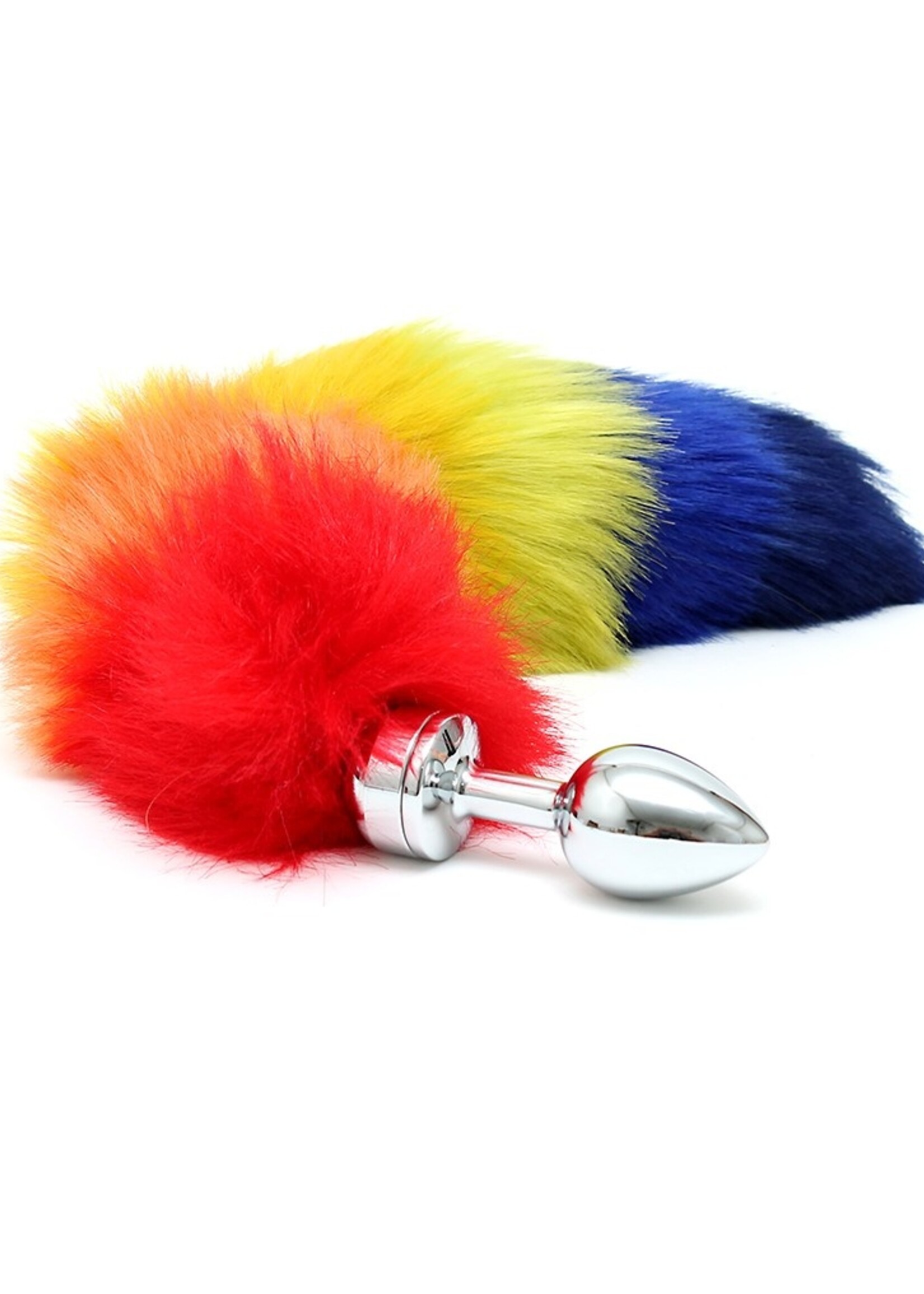 Rimba Bondage Play Metall Anal Plug mit Fuchsschwanz – Luxus & Reiz vereint (Unisex)