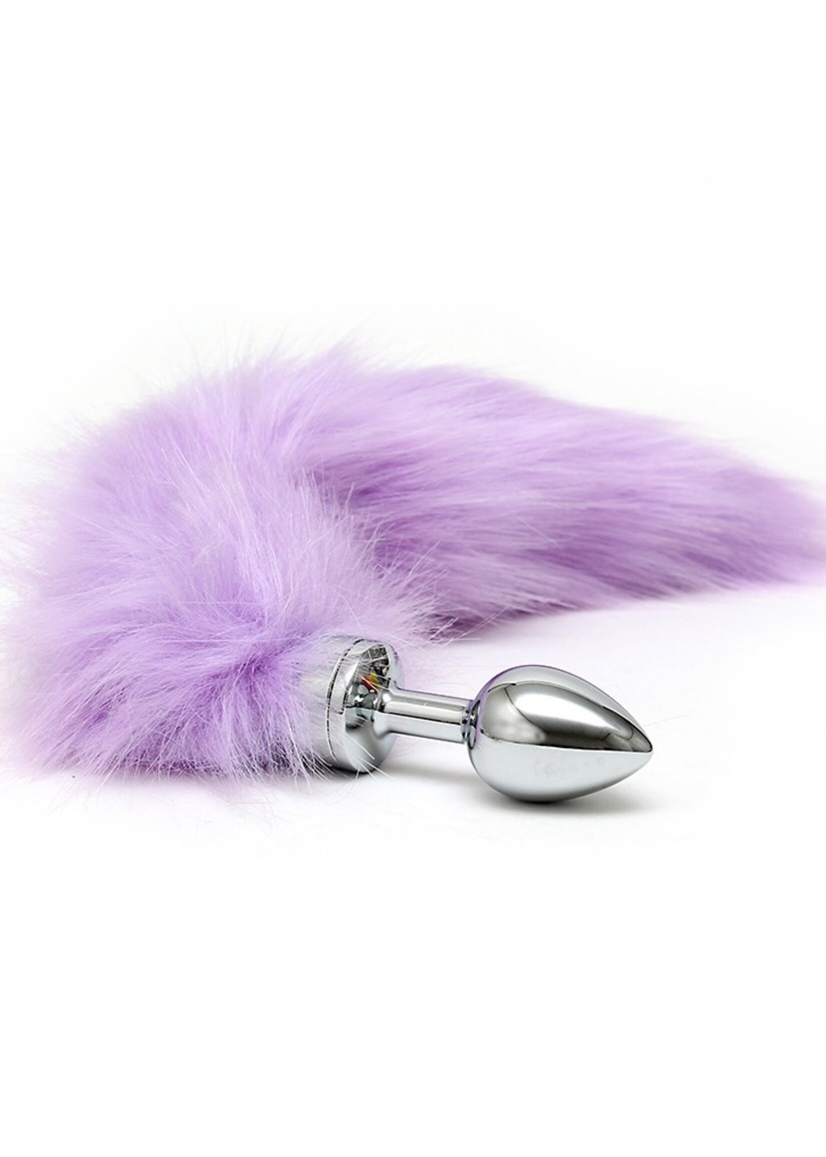 Rimba Bondage Play Metalen anaalplug met vossenstaart – luxe en aantrekkingskracht gecombineerd (unisex)