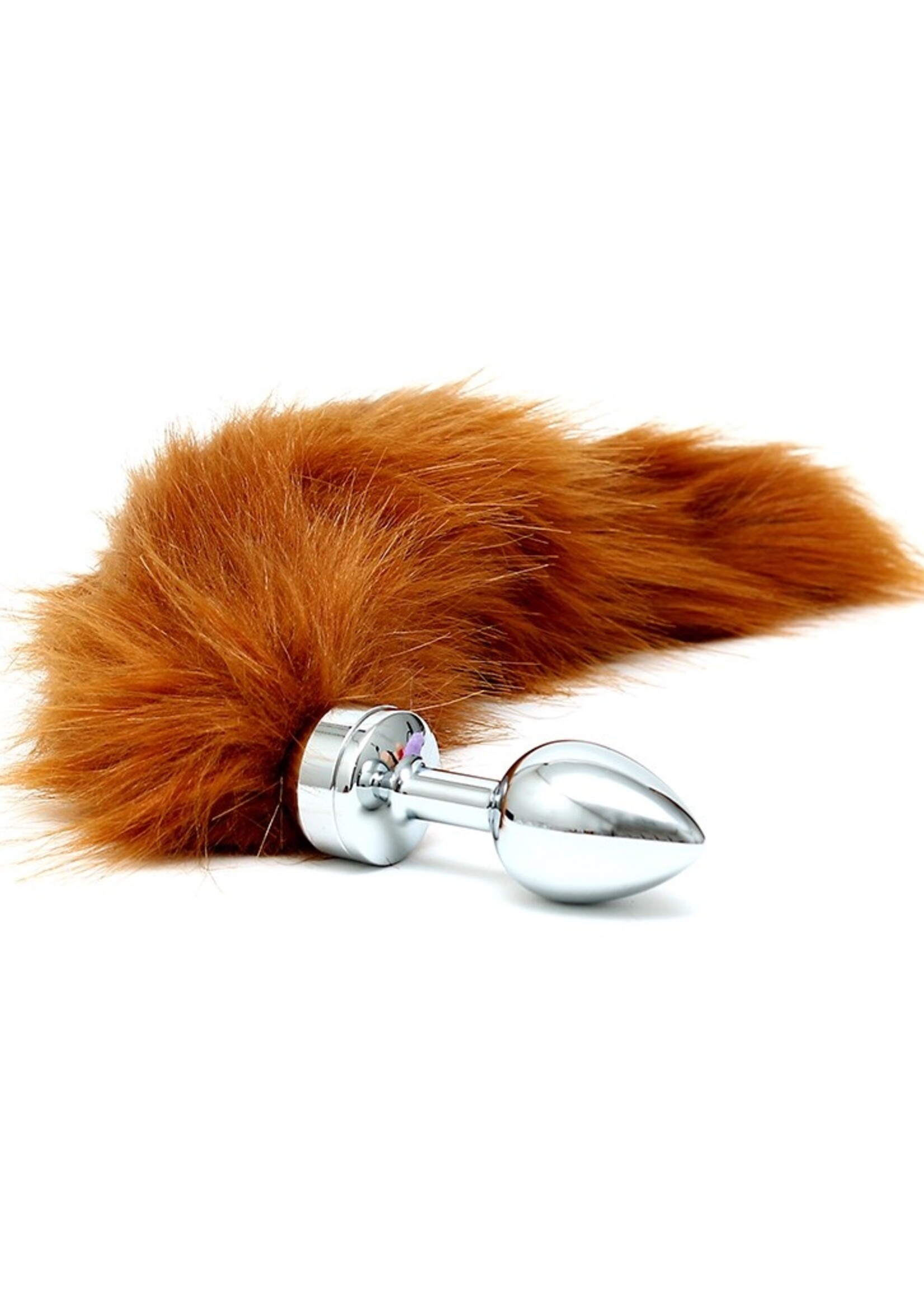 Rimba Bondage Play Metalen anaalplug met vossenstaart – luxe en aantrekkingskracht gecombineerd (unisex)