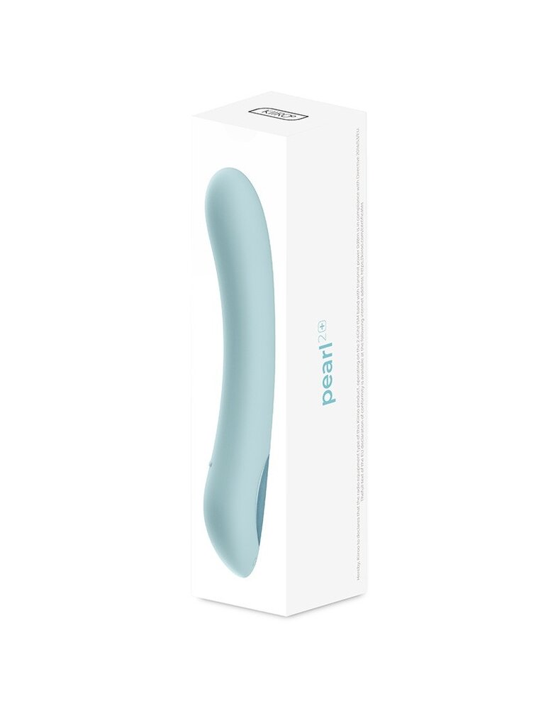 KIIROO KIIROO Pearl 2+ Vibrateur Point G Turquoise – Expérience de Plaisir Interactive