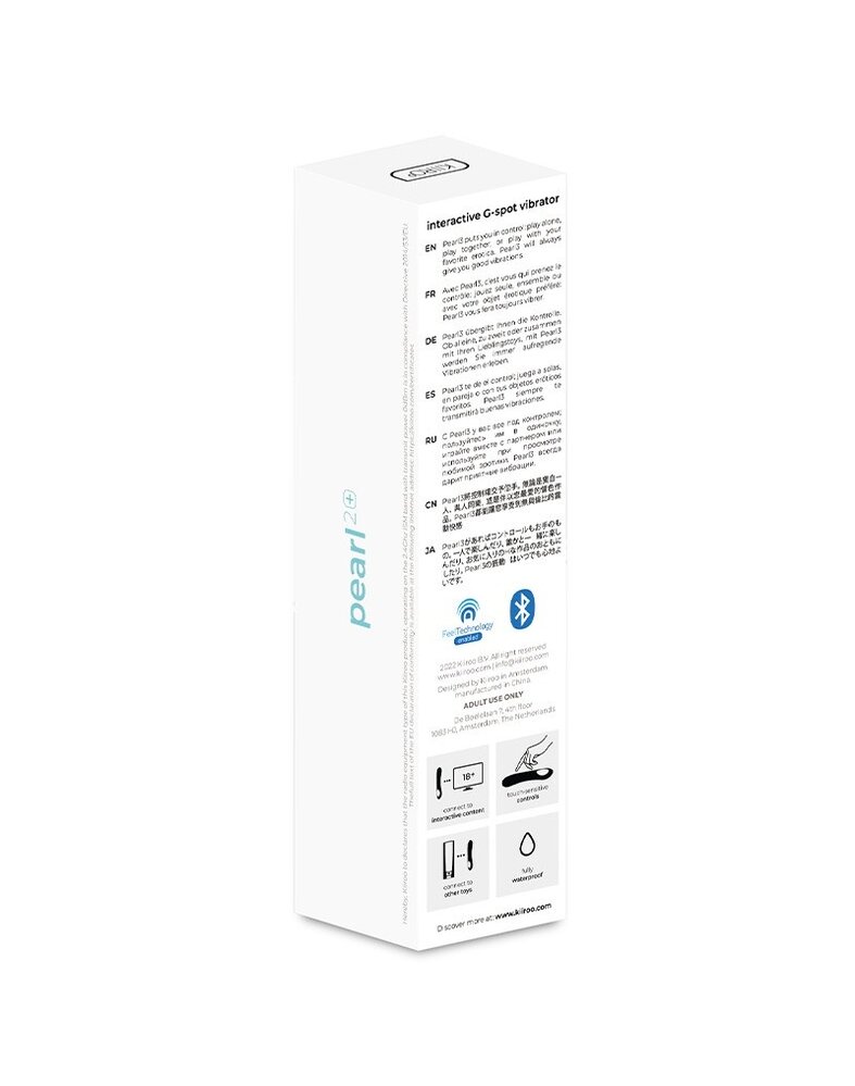 KIIROO KIIROO Pearl 2+ G-Punkt-Vibrator Türkis – Interaktives Lust-Erlebnis