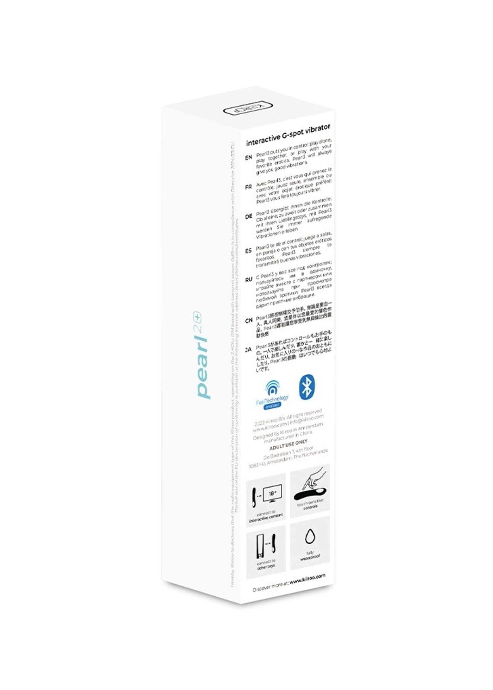 Kiiroo Pearl 2+ – G-spot vibrator met app-bediening
