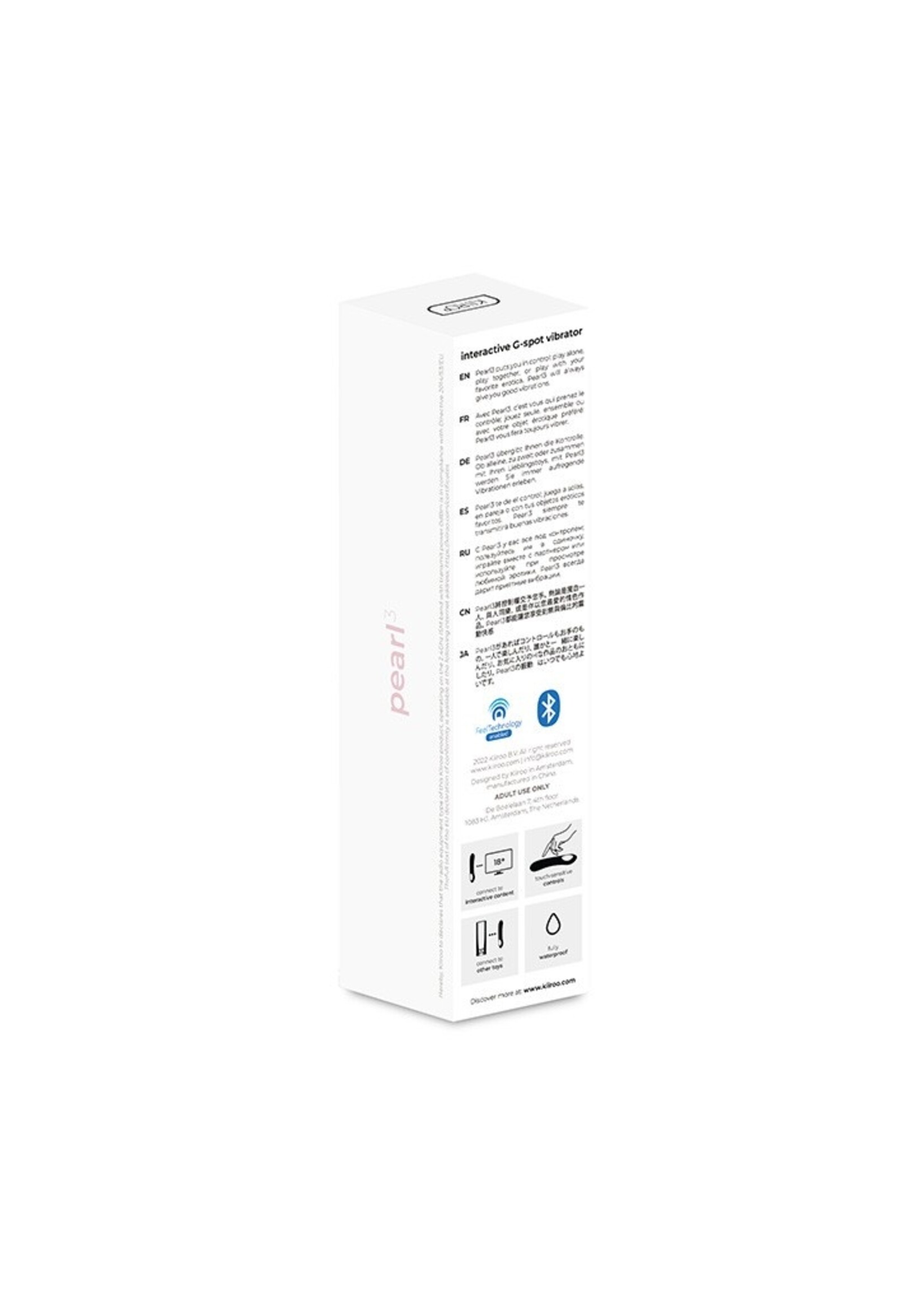 Kiiroo Pearl 3 – G-spot vibrator met app-bediening