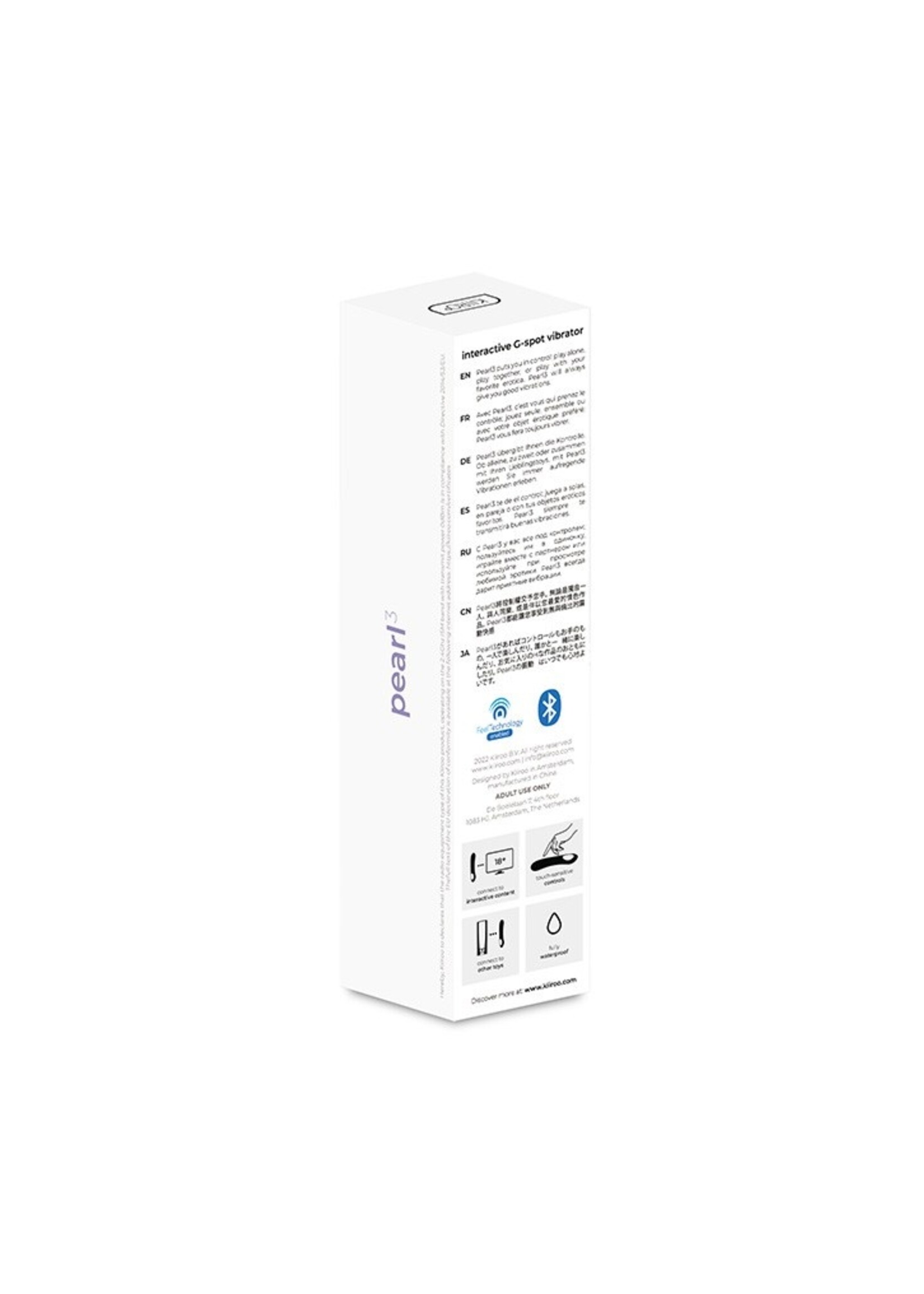 Kiiroo Pearl 3 – G-spot vibrator met app-bediening