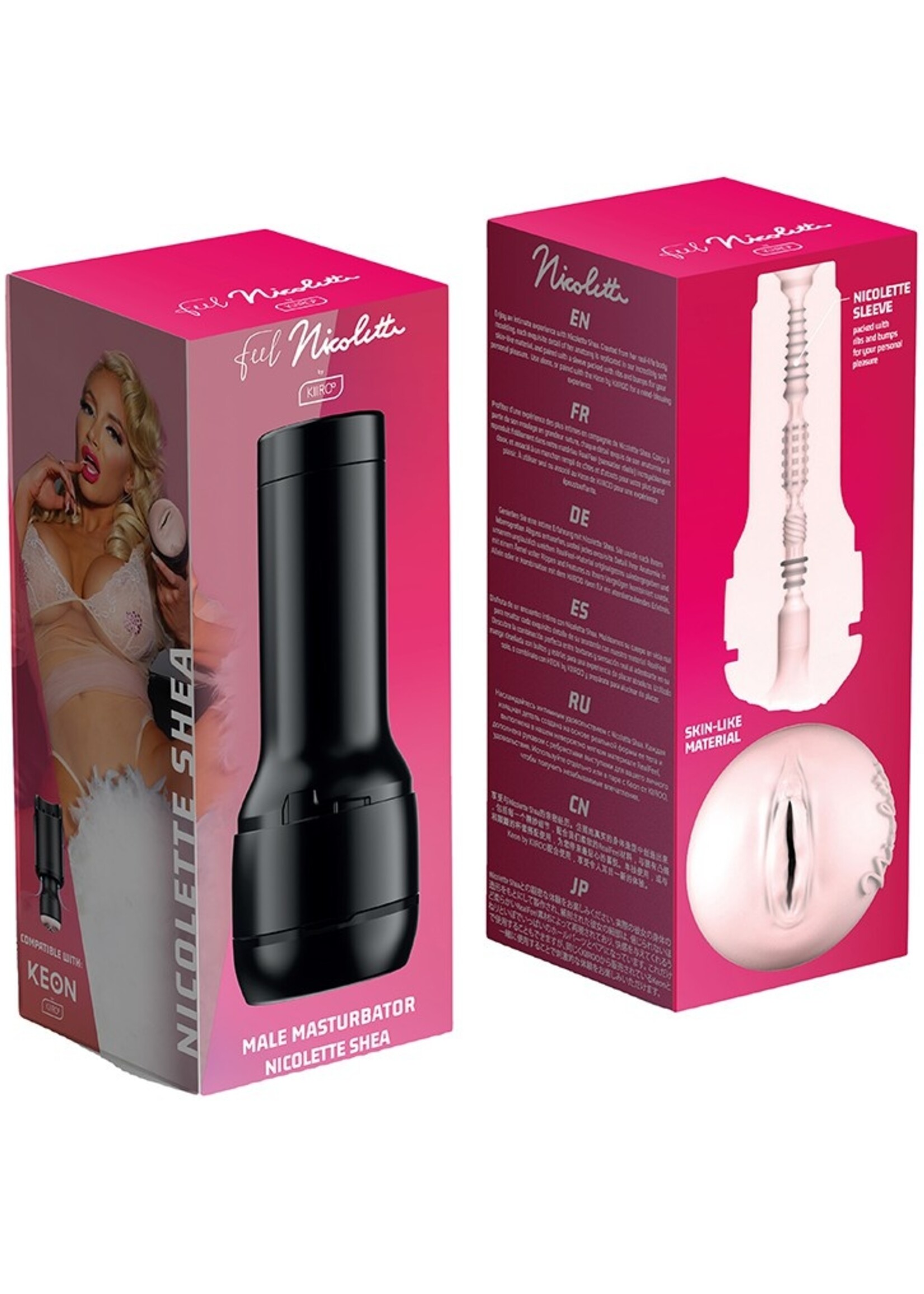 Kiiroo FeelStar Stroker – Nicolette Shea – Pocket Pussy