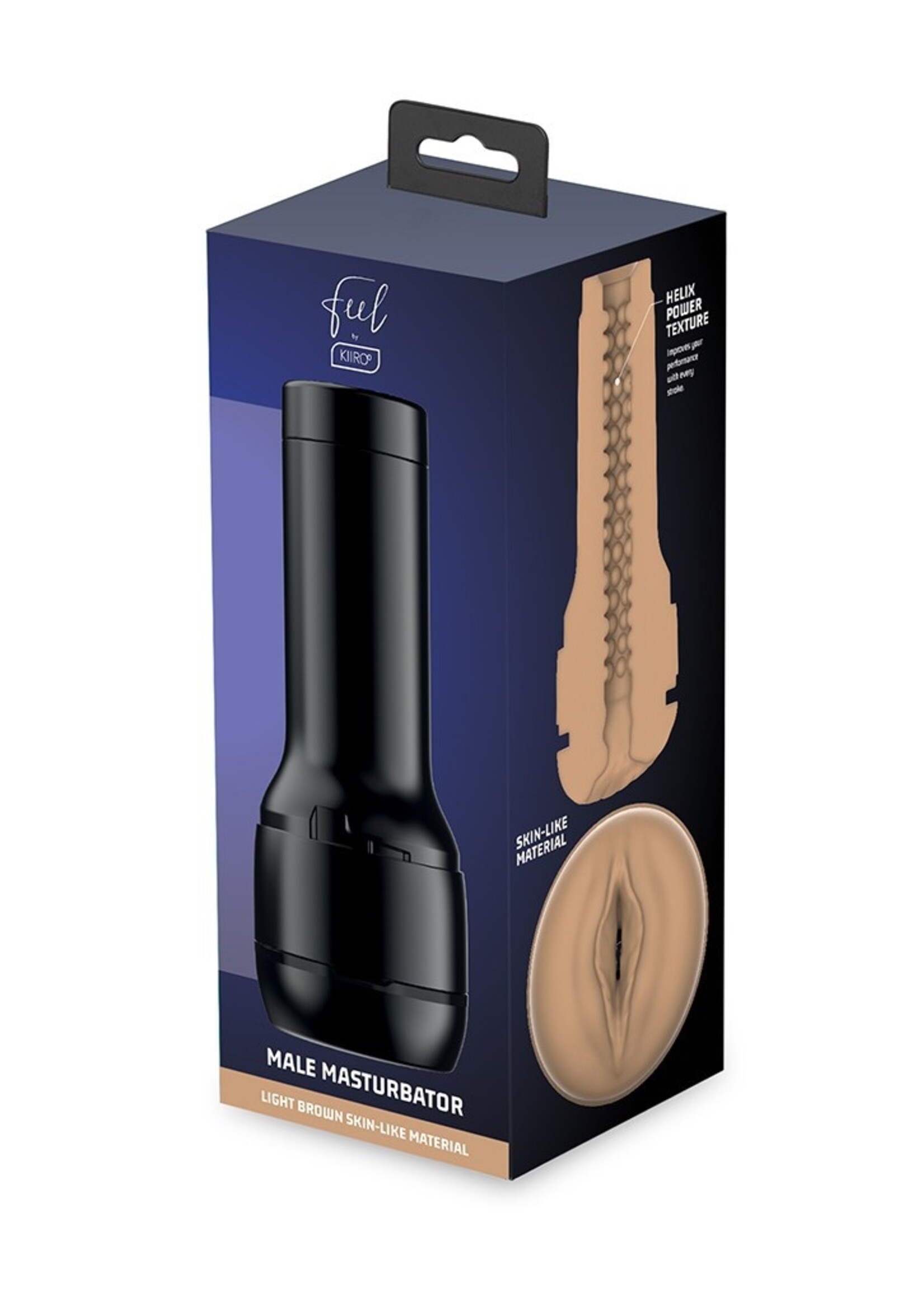 Kiiroo Feel Stroker – Masturbateur plus réaliste – Brun clair