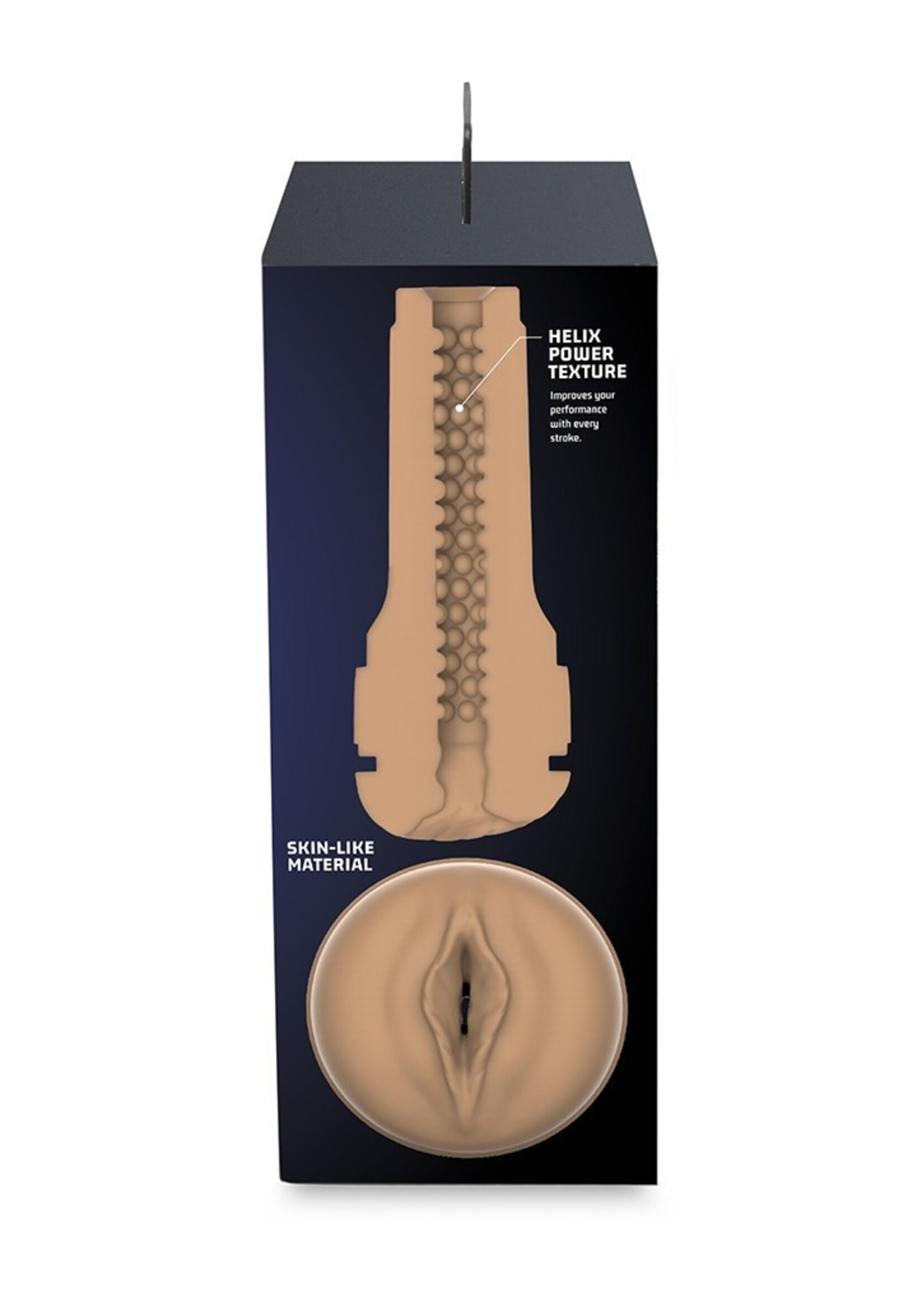 Kiiroo Feel Stroker – Masturbateur plus réaliste – Brun clair