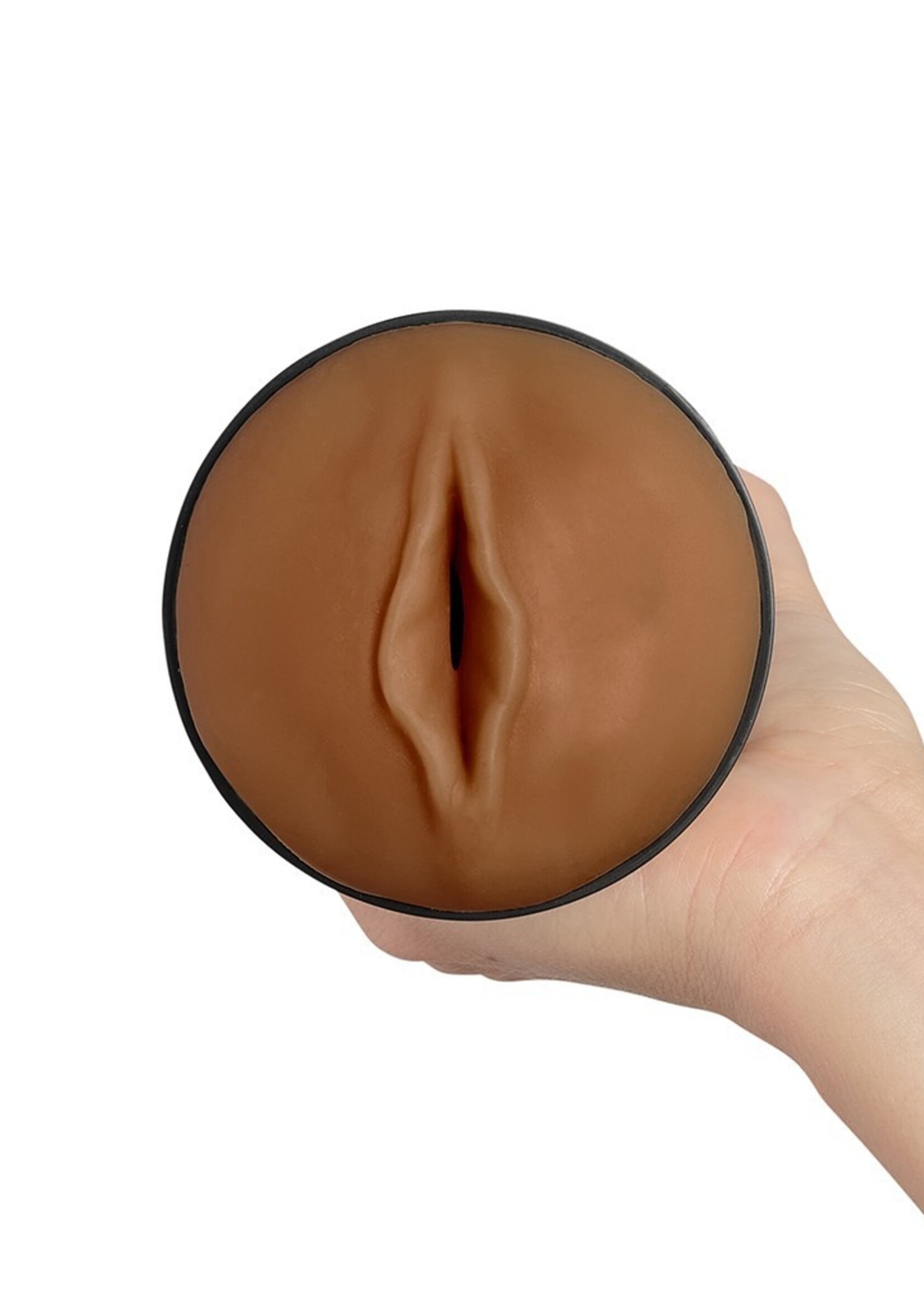 Kiiroo Feel Stroker Mittelbraun – Taschenmuschi