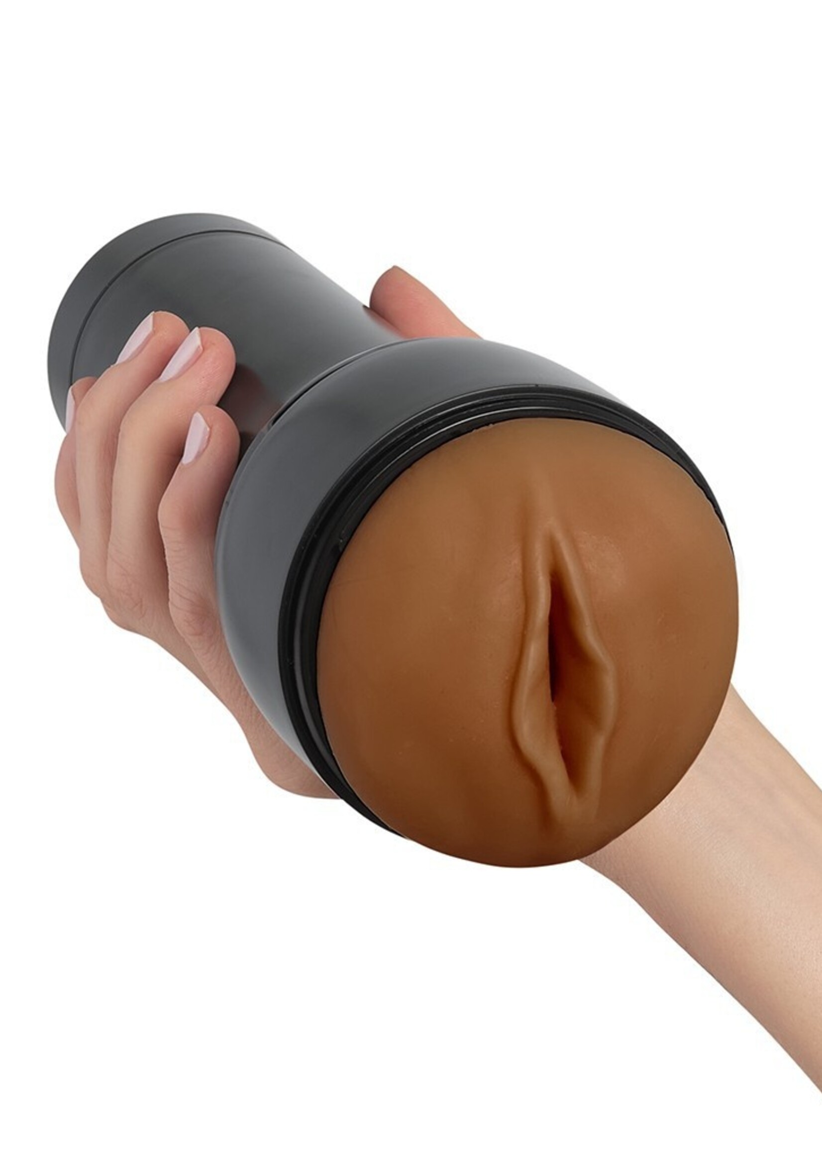Kiiroo Feel Stroker Mittelbraun – Taschenmuschi