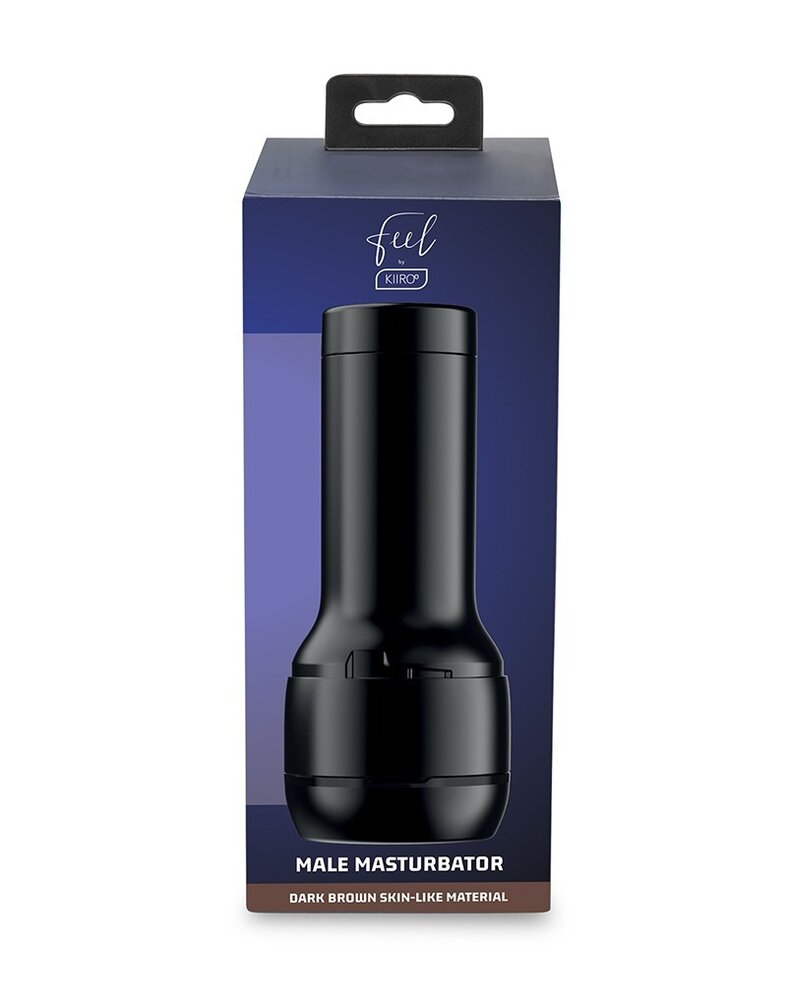 Kiiroo Feel Stroker Dunkelbraun – Taschenmuschi