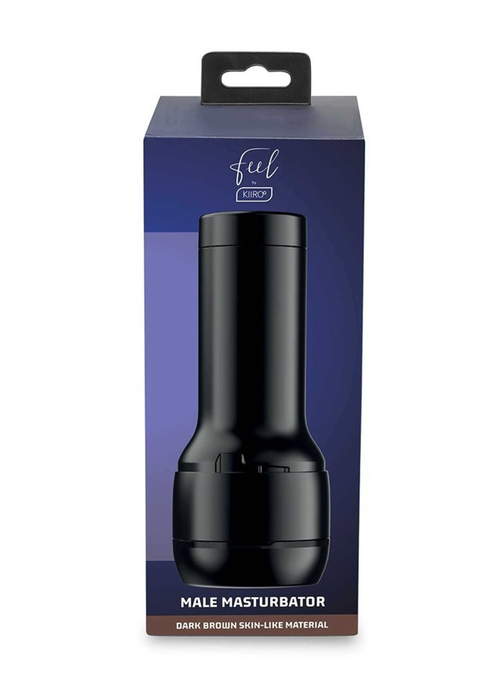 Kiiroo Feel Stroker Dunkelbraun – Taschenmuschi