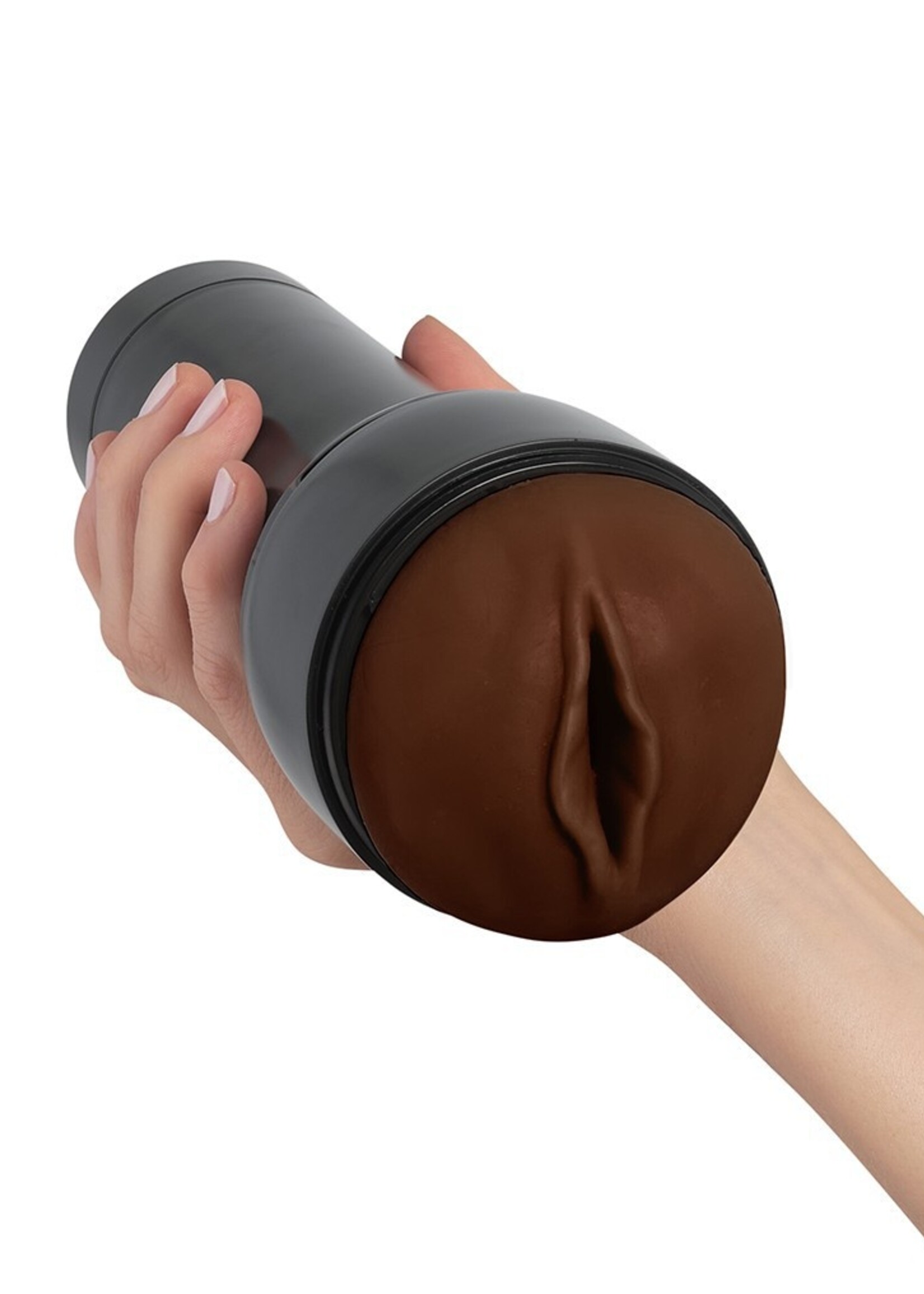 Kiiroo Feel Stroker Dunkelbraun – Taschenmuschi
