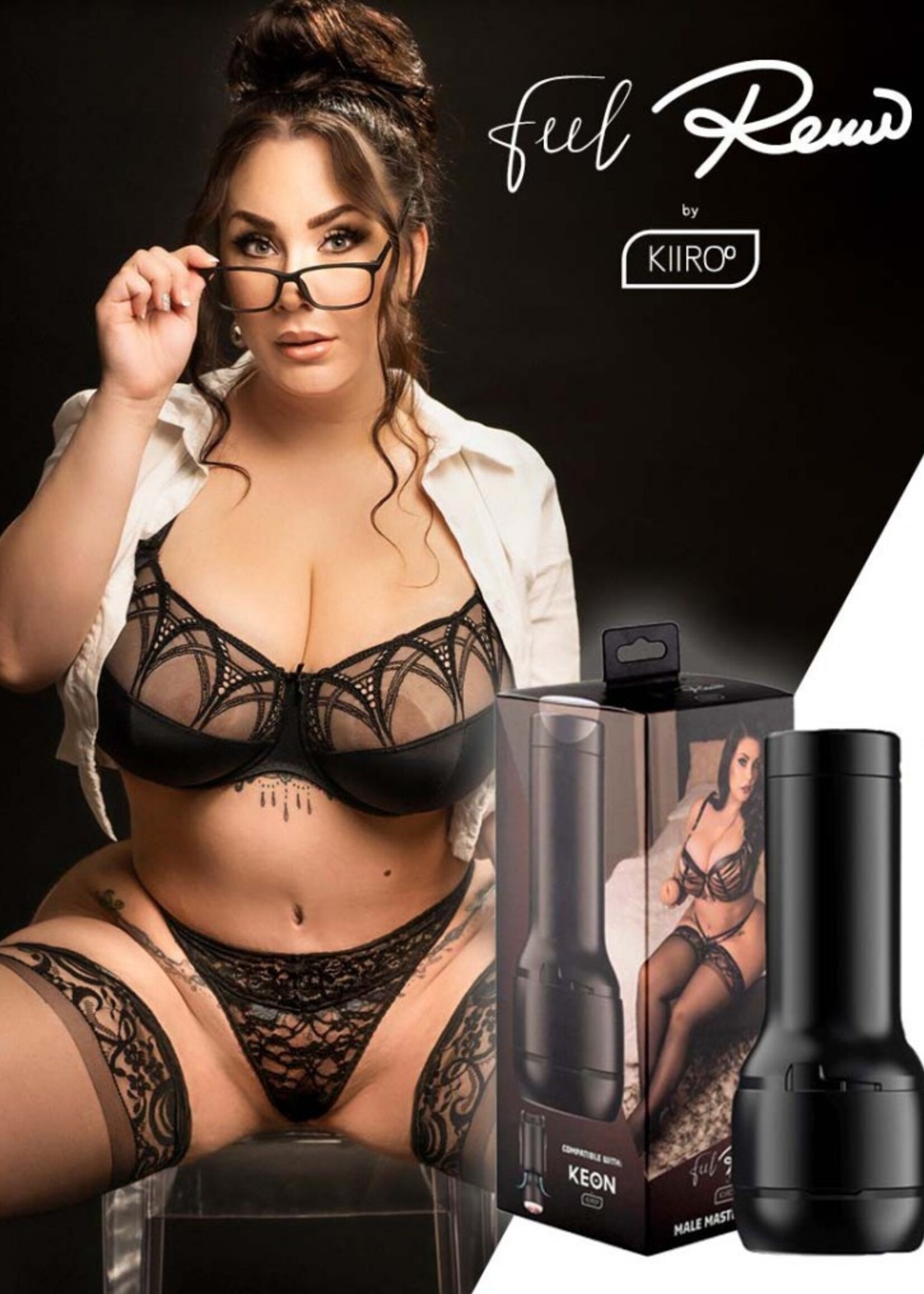 Kiiroo FeelStar Stroker - Romi Chase - Taschenmuschi