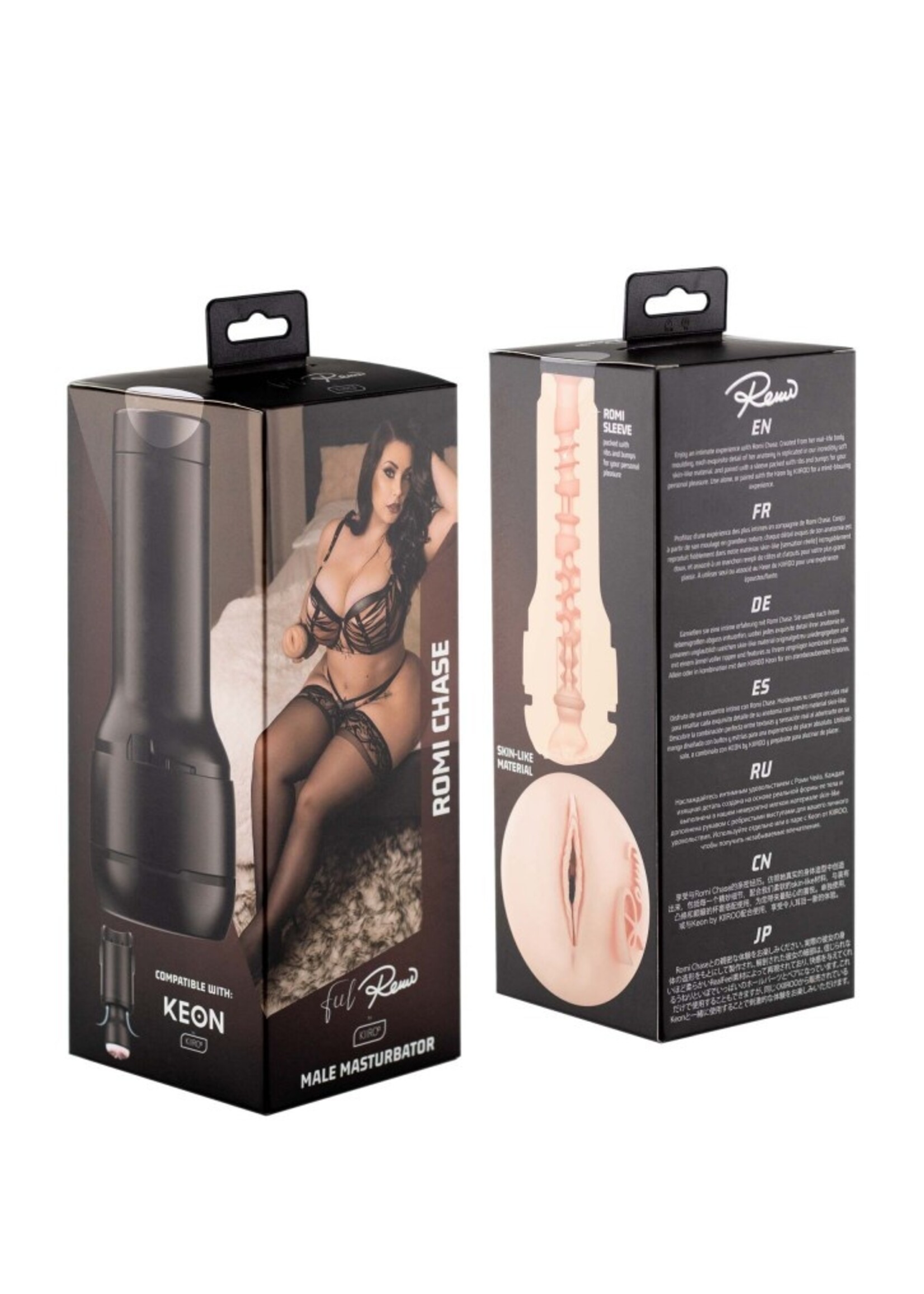 Kiiroo FeelStar Stroker - Romi Chase - Taschenmuschi