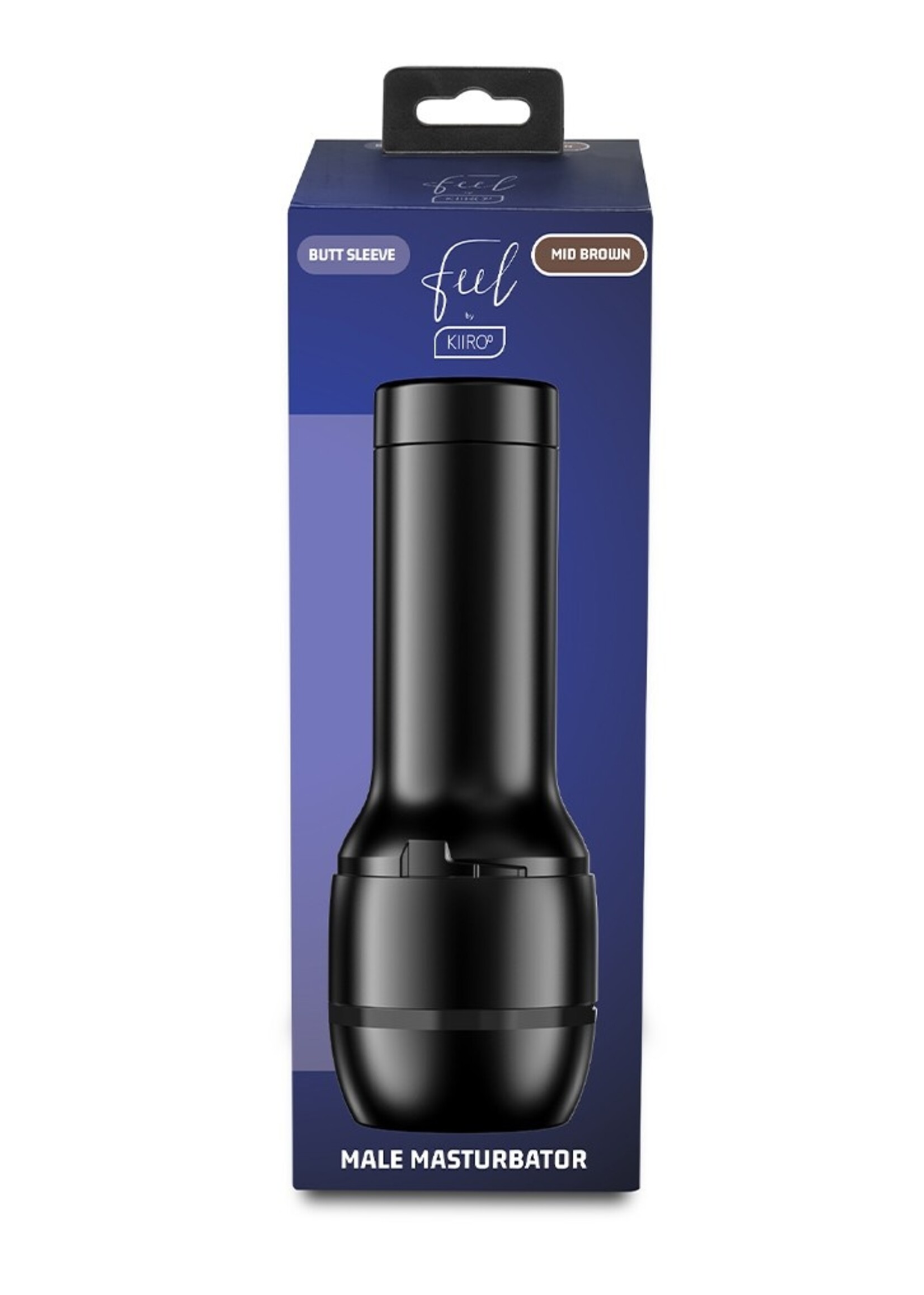 Kiiroo Feel Stroker Mittelbraun – Taschenmuschi Anal