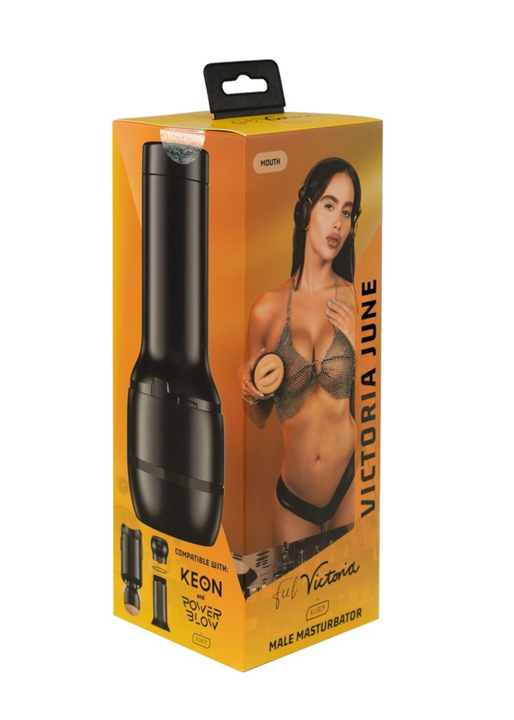 Kiiroo FeelStar Victoria June Mouth Stroker – Une expérience de fellation ultra-réaliste