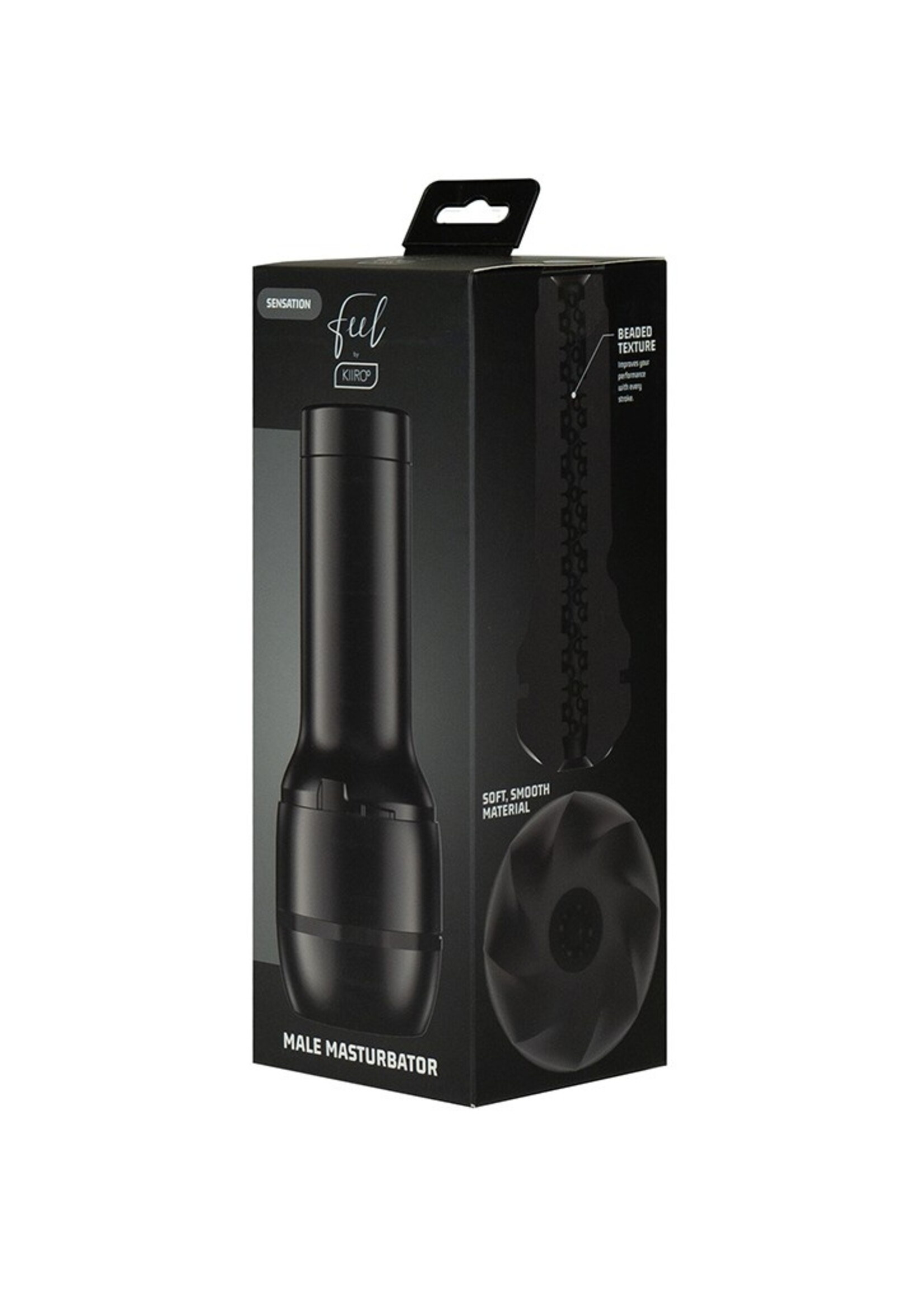 Kiiroo FeelSensation - Stroker non anatomique - Noir