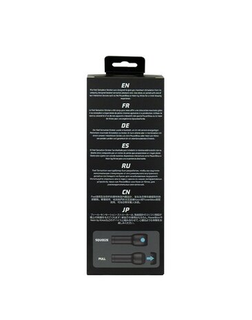 Kiiroo FeelSensation - Stroker non anatomique - Noir