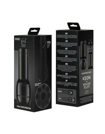 KIIROO KIIROO FeelSensation - Non-Anatomical Stroker – Schwarz KIIROO KIIROO FeelSensation - Non-Anatomical Stroker – Schwarz