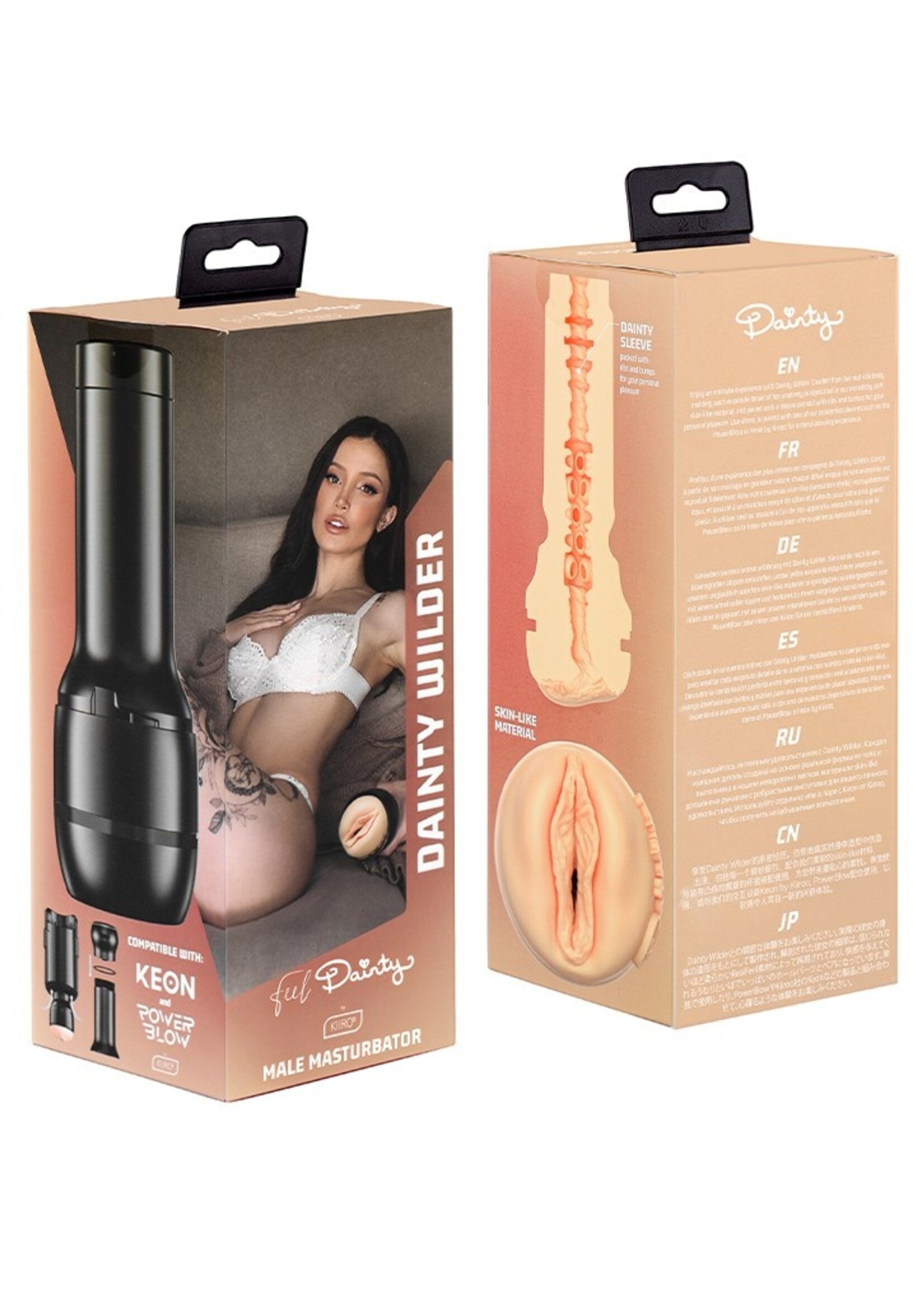 Kiiroo Feelstar Stroker - Dainty Wilder