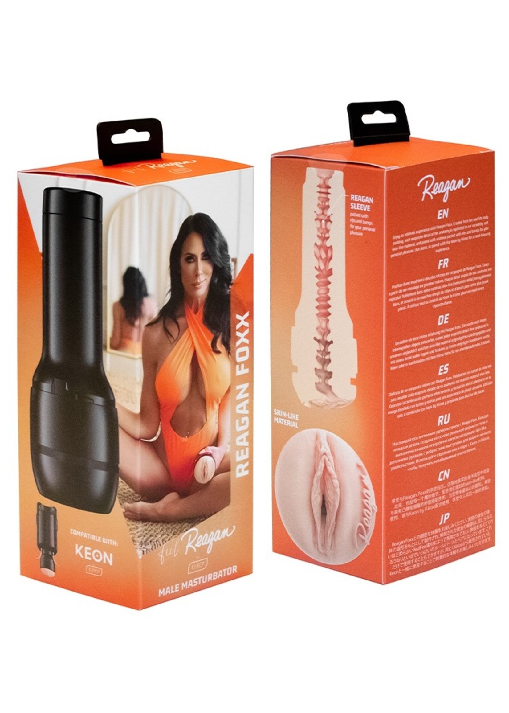 Kiiroo FeelStar Stroker - Reagan Foxx - Pocket Pussy