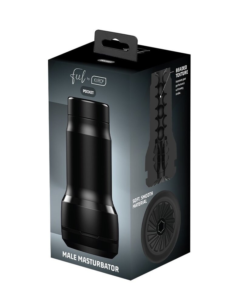 Kiiroo Feel Pocket Stroker – Masturbateur discret et compact à stimulation intense