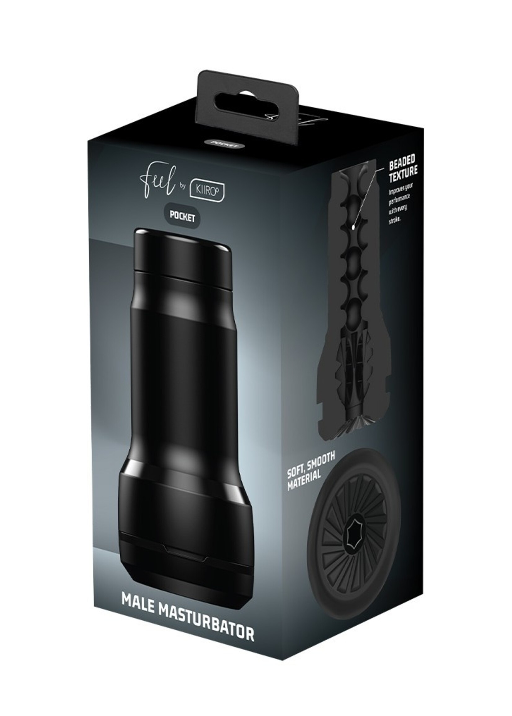 Kiiroo Feel Pocket Stroker – Masturbateur discret et compact à stimulation intense