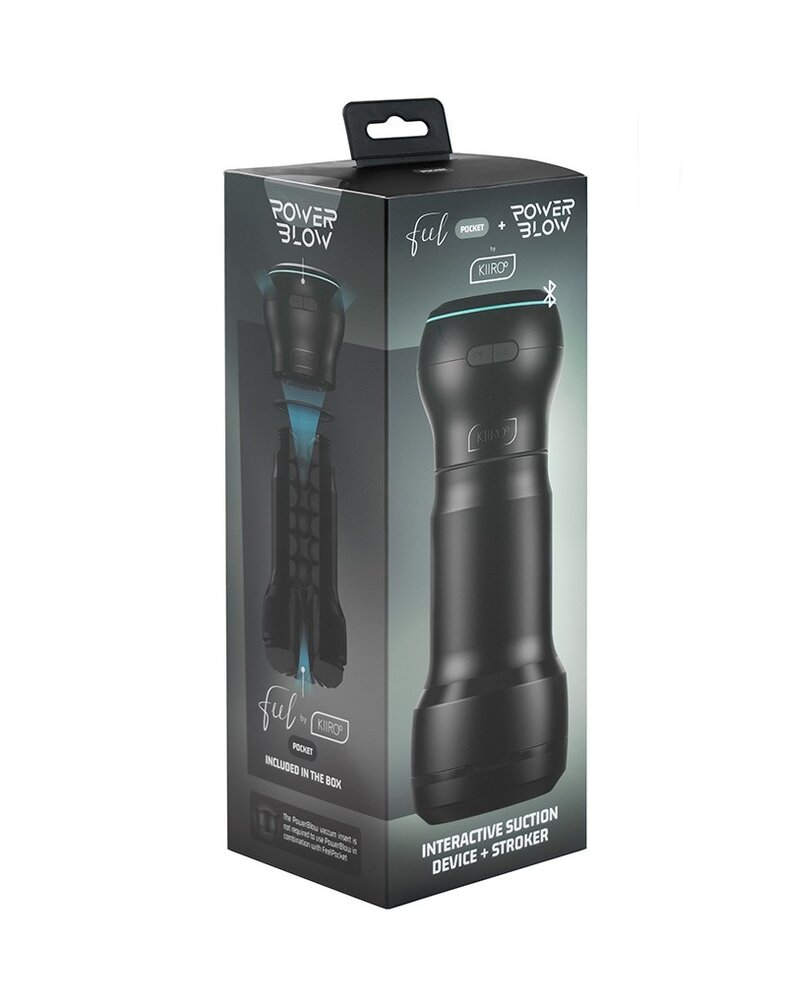 Kiiroo Stroker en PowerBlow Combo – Pocket Pussy met app-bediening - 2 Kiiroo Stroker en PowerBlow Combo – Pocket Pussy met app-bediening - Image 2