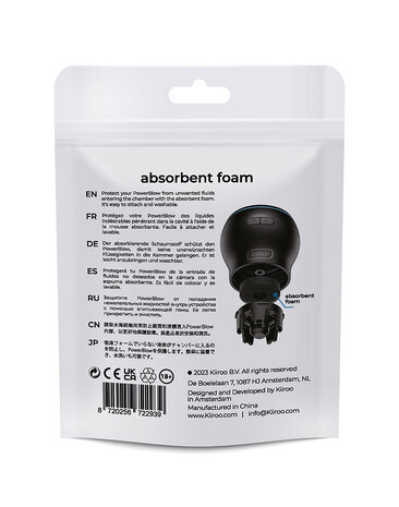 Kiiroo Powerblow Absorberend Schuim 5-pack – Masturbatieaccessoires