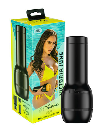 KIIROO KIIROO FeelStar Stroker – Victoria June – Schwarz