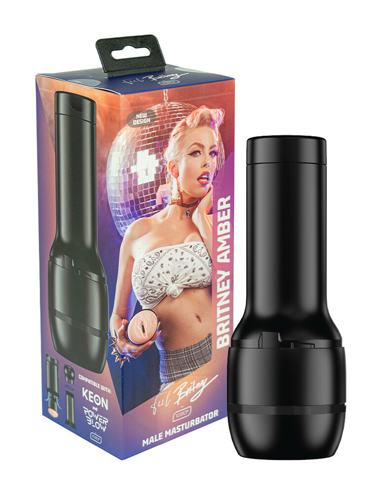 KIIROO KIIROO FeelStar Stroker – Britney Amber – Schwarz