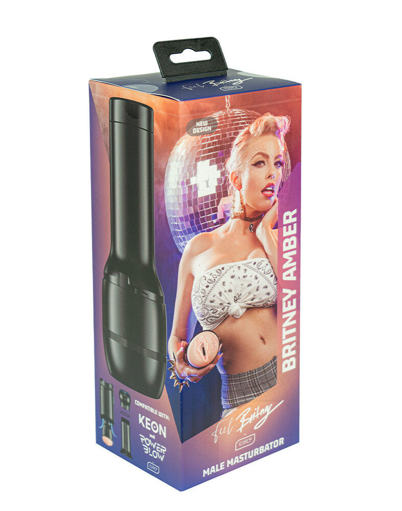 KIIROO KIIROO FeelStar Stroker – Britney Amber – Schwarz