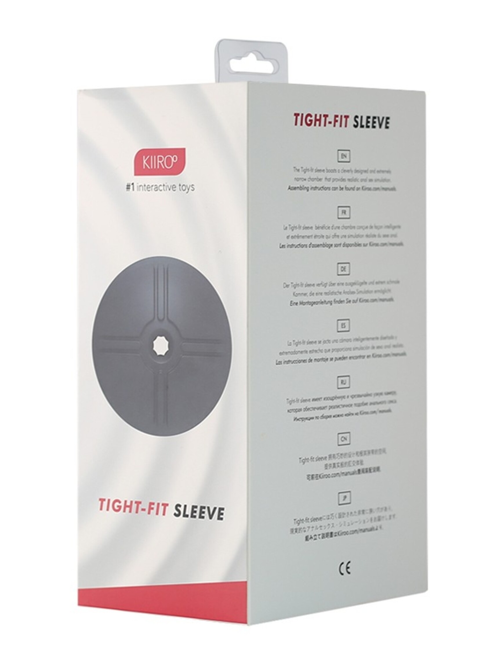 Kiiroo Titan Tight Fit Sleeve – Masturbateur ultra-serré pour stimulation extrême & sensation anale réaliste