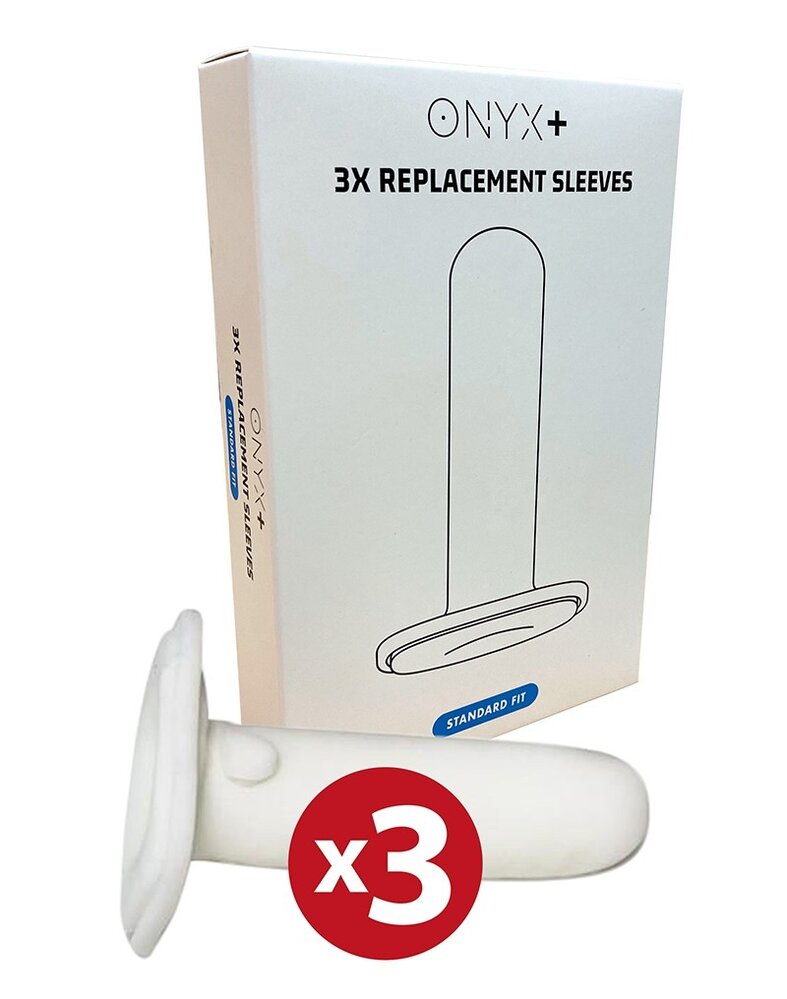 KIIROO Manchons RealFeel (lot de 3) – Remplacement Premium pour Kiiroo Onyx