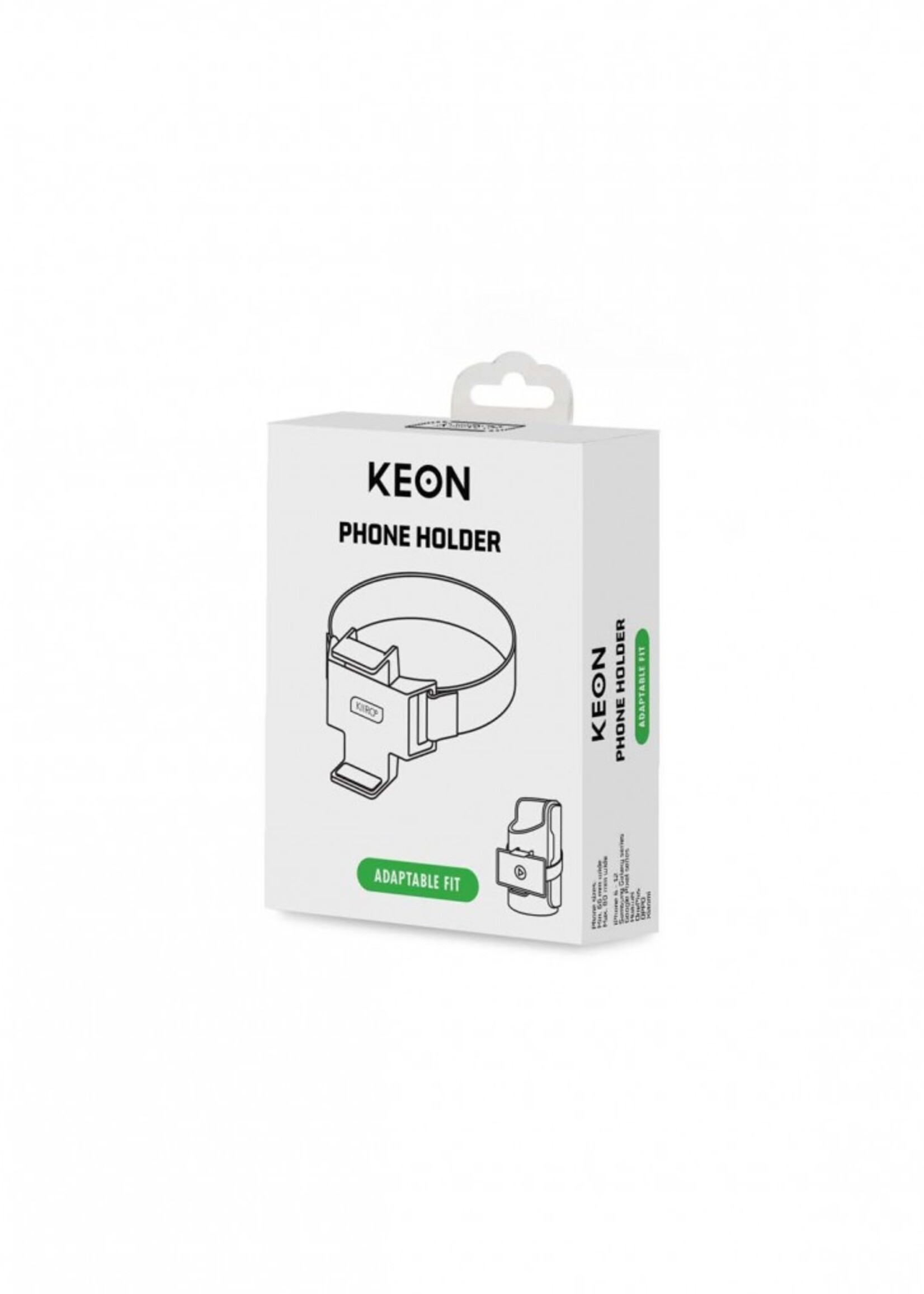 Kiiroo Support Téléphone Kiiroo pour Masturbateur KEON – Noir
