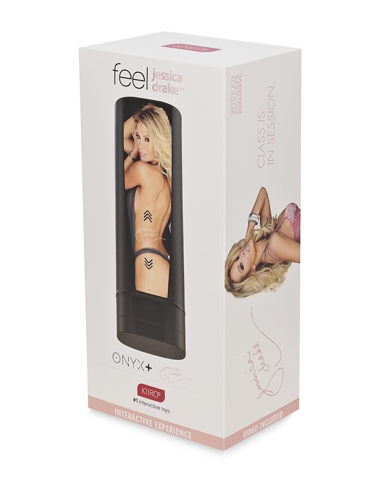 Kiiroo Onyx+ Jessica Drake – Masturbator met app-bediening Kiiroo Onyx+ Jessica Drake – Masturbator met app-bediening