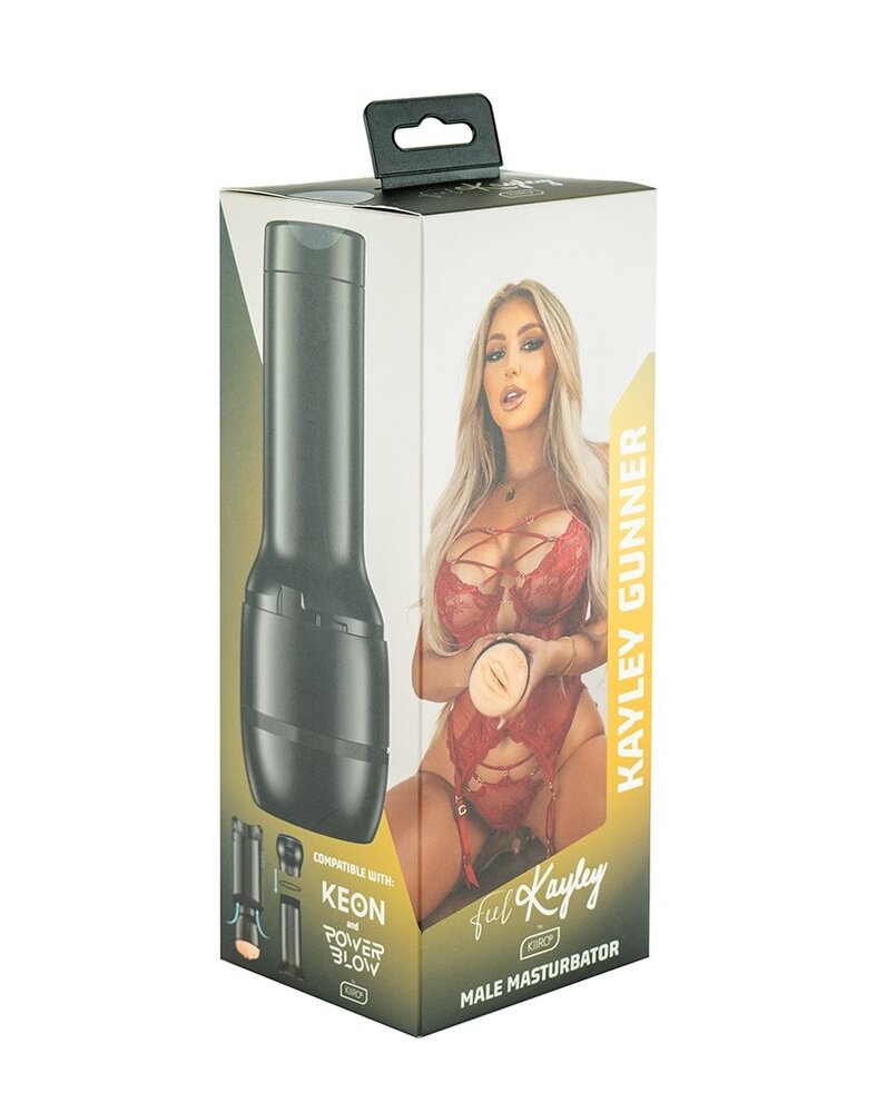 KIIROO Kiiroo FeelStar Stroker – Kayley Gunner: Realistic Stimulation with the Replica of an Erotic Icon KIIROO Kiiroo FeelStar Stroker – Kayley Gunner: Realistic Stimulation with the Replica of an Erotic Icon