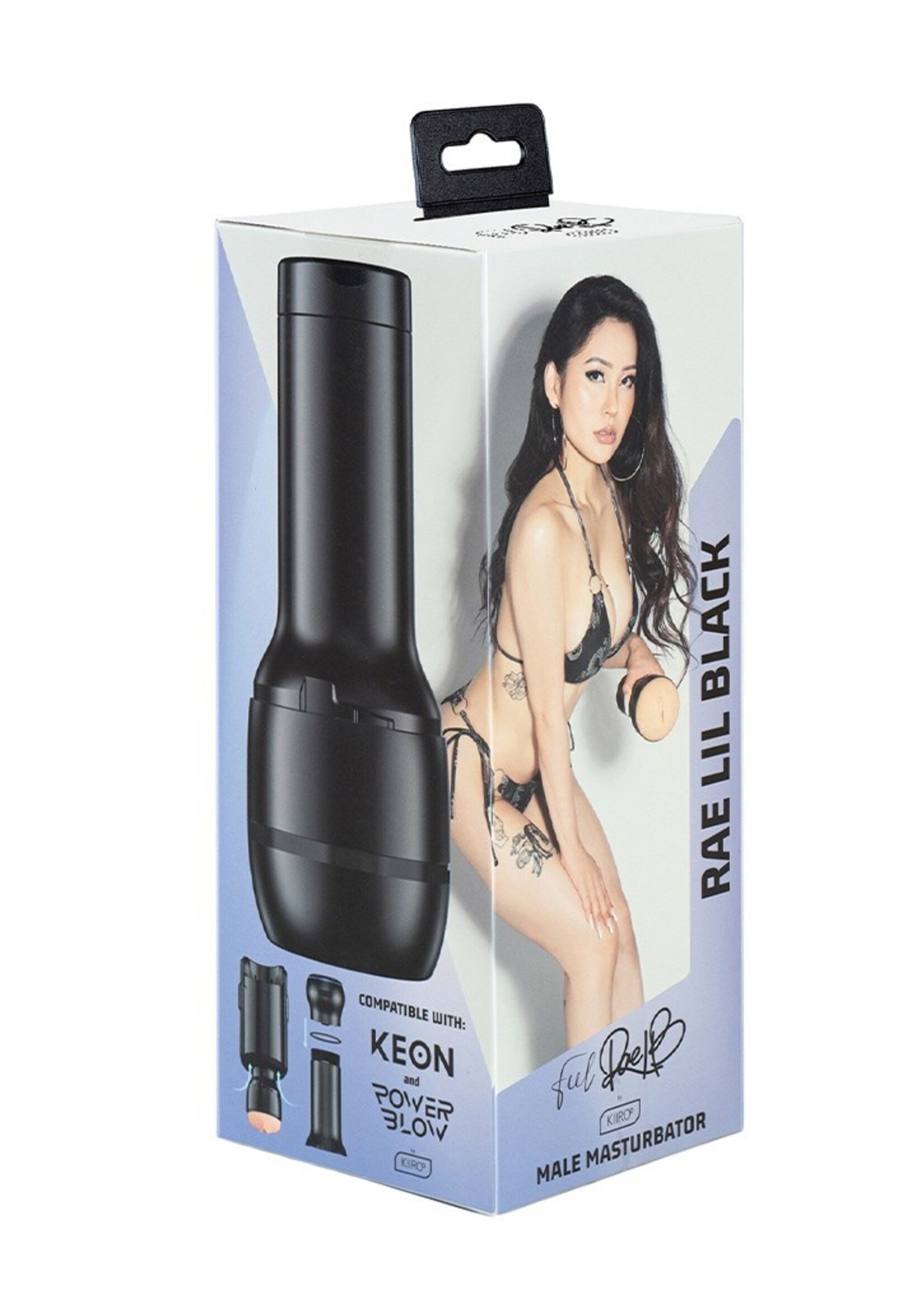 Kiiroo FeelStar Stroker – Rae Lil Black - Pocket Pussy