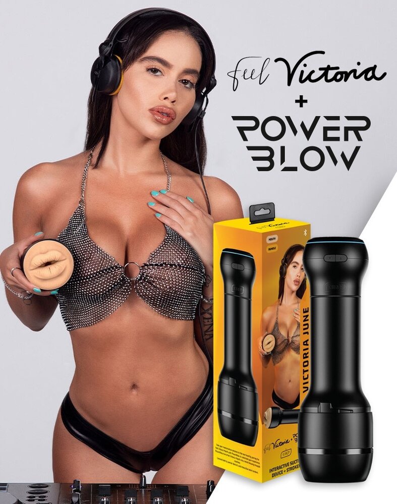 Kiiroo Combinatieset - PowerBlow + Victoria June Mouth stroker - 1 Kiiroo Combinatieset - PowerBlow + Victoria June Mouth stroker - Image 1
