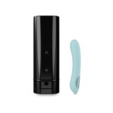 Kiiroo Koppelset Masturbator Onyx+ en G-Spot Vibrator Pearl 2+ - Zwart & Turquoise