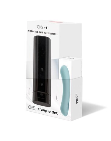 Kiiroo Onyx+ & Pearl 2+ Ensemble pour couples – Connexion intime en temps réel