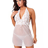 Amorable by Rimba Mini Robe avec String - Talle unique - Blanc Amorable by Rimba Mini Robe avec String - Talle unique - Blanc - Thumbnail 1