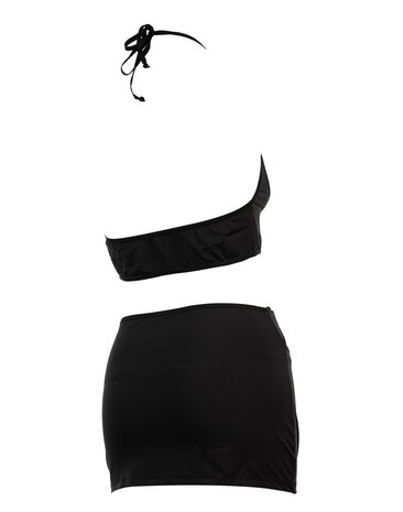 Amorable by Rimba Amorable by Rimba - Mini Jupe avec Haut - Talle unique - Noir Amorable by Rimba Amorable by Rimba - Mini Jupe avec Haut - Talle unique - Noir