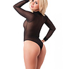 Amorable by Rimba Bodystocking transparent - Taille unique - Noir