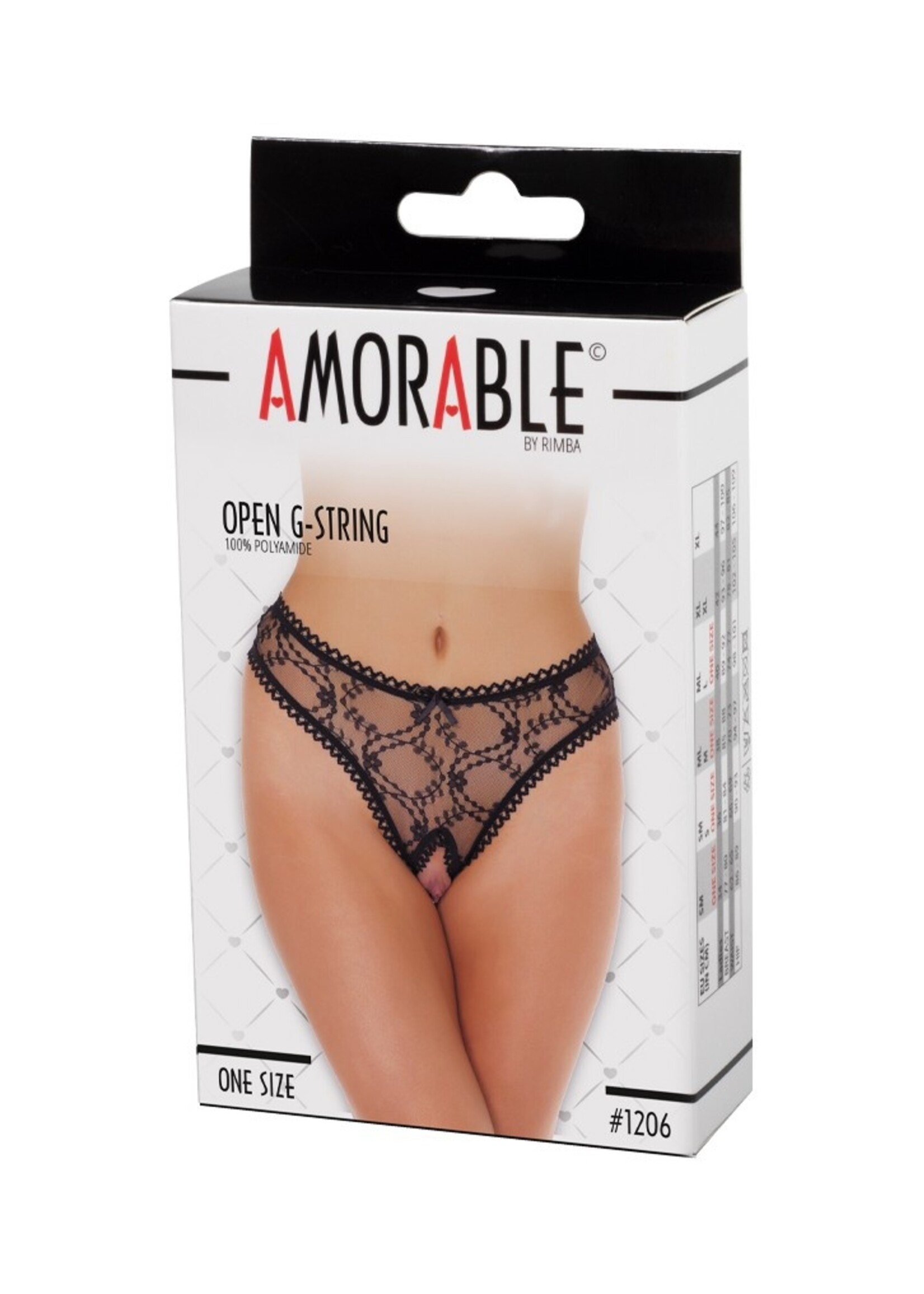 Amorable by Rimba Offener String - One Size