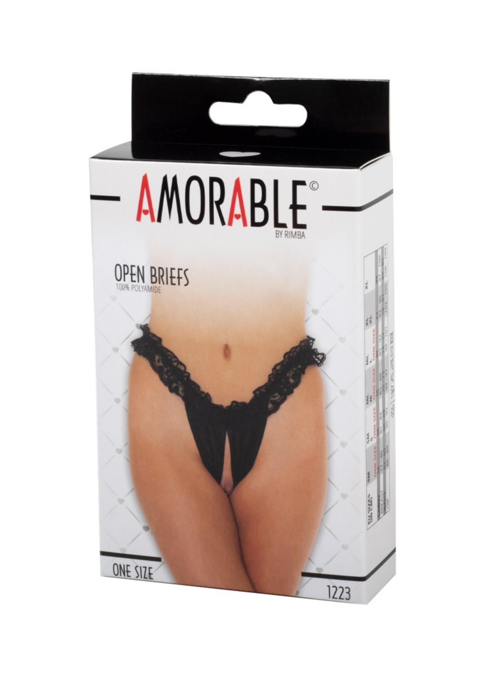 Amorable by Rimba Open slips - One Size