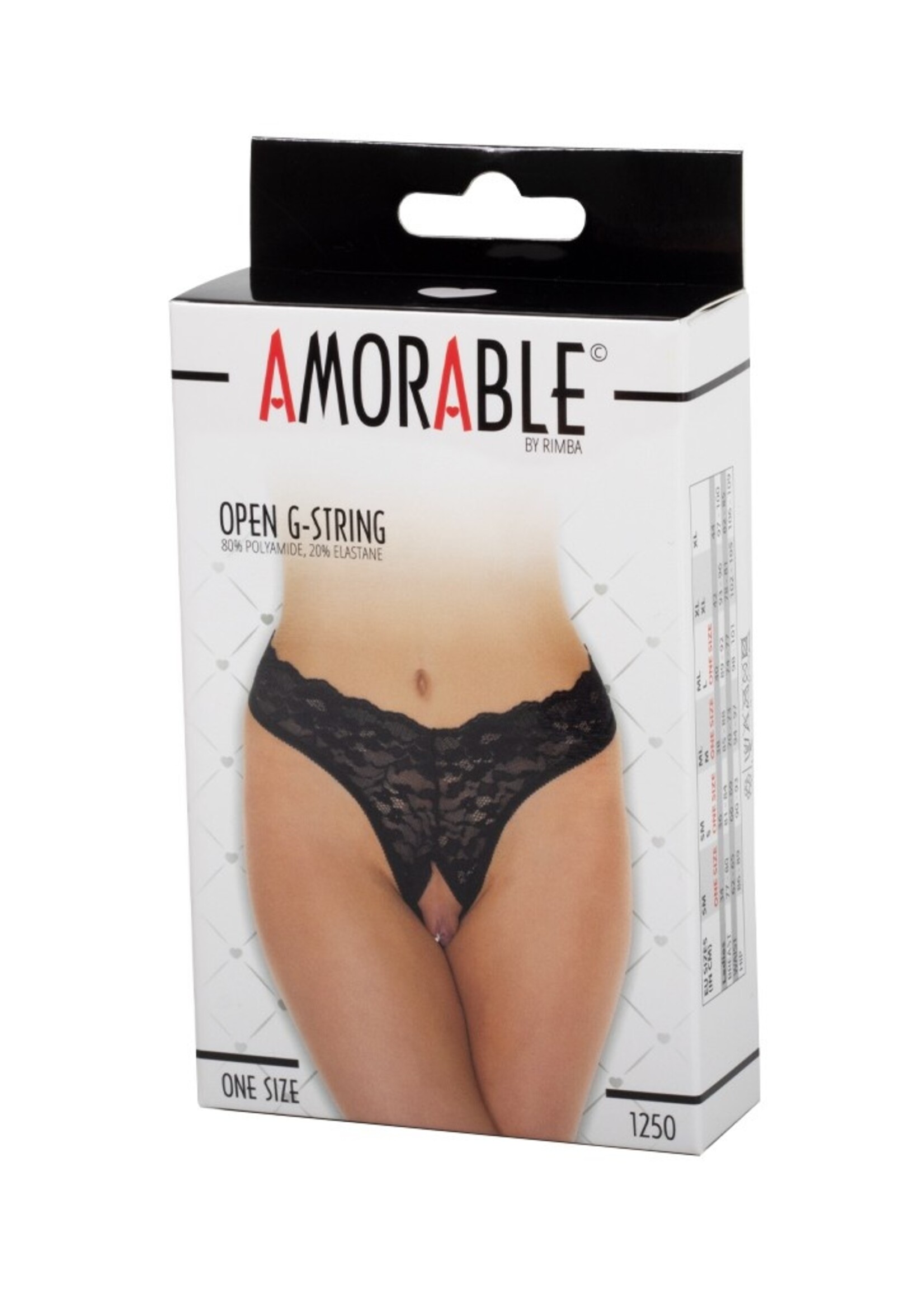 Amorable by Rimba Open slips - One Size