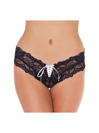 Amorable by Rimba Slip - Talle unique - Noir / Blanc