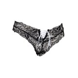 Amorable by Rimba Brief - One Size - Black / White Amorable by Rimba Brief - One Size - Black / White