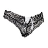 Amorable by Rimba Amorable by Rimba - Brief - One Size - Black / White Amorable by Rimba Amorable by Rimba - Brief - One Size - Black / White